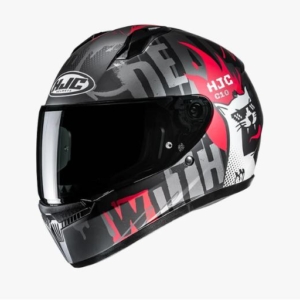 Casco HJC C10 FOP MC1SF Negro/Rojo