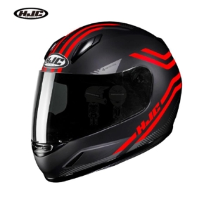 Casco HJC CL-Y Strix MC1SF Nergo/Rojo